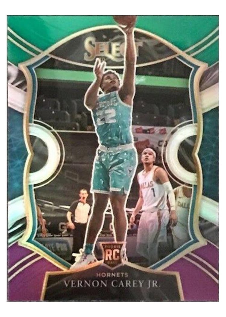 2020-21 Panini Select Base Set Vernon Carey Jr. #92 card