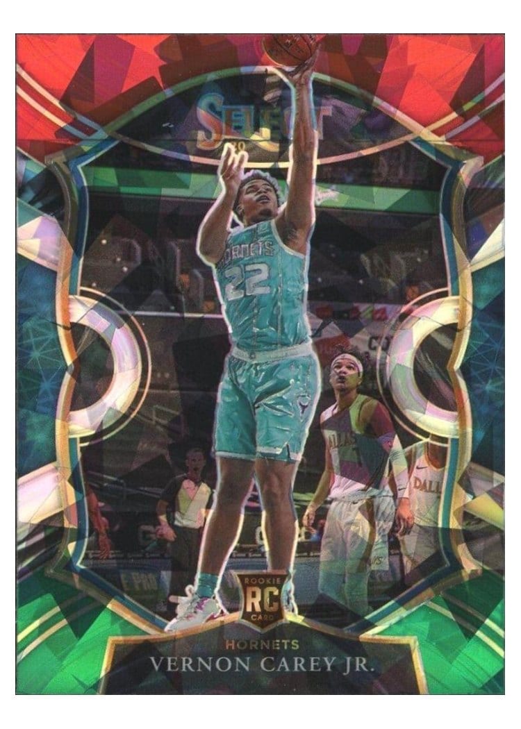 2020-21 Panini Select Base Set Vernon Carey Jr. #92 card