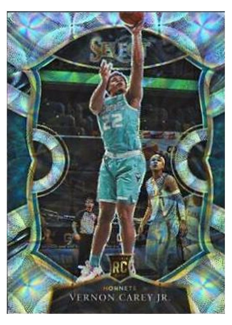 2020-21 Panini Select Base Set Vernon Carey Jr. #92 card