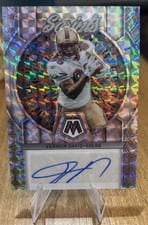 2023 Panini Mosaic Scripts Vernon Davis #S52 card