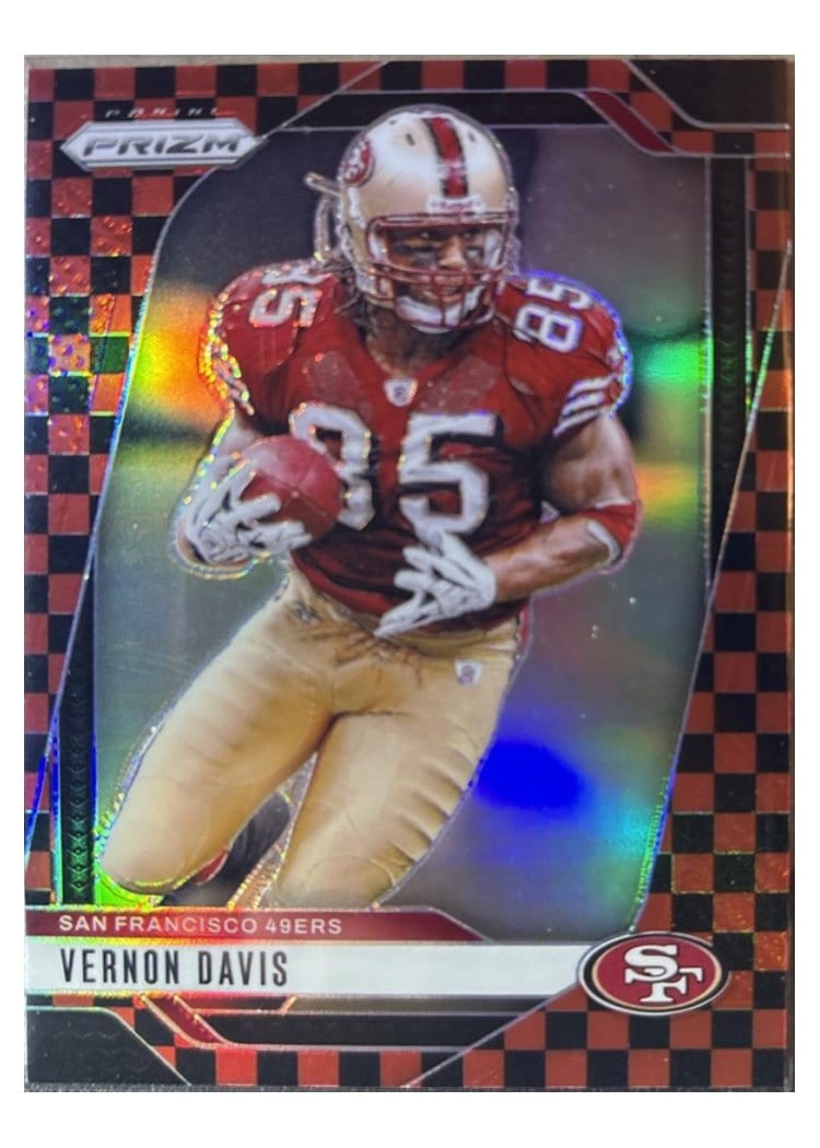 2024 Panini Prizm Base Set Vernon Davis #258 card