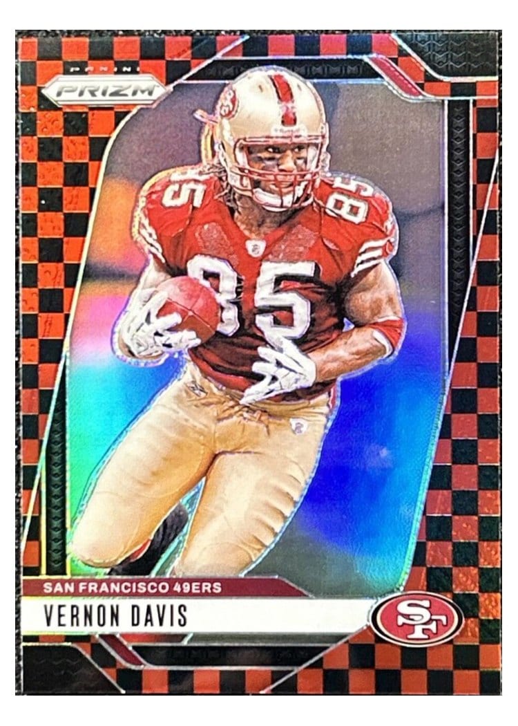 2024 Panini Prizm Base Set Vernon Davis #258 card