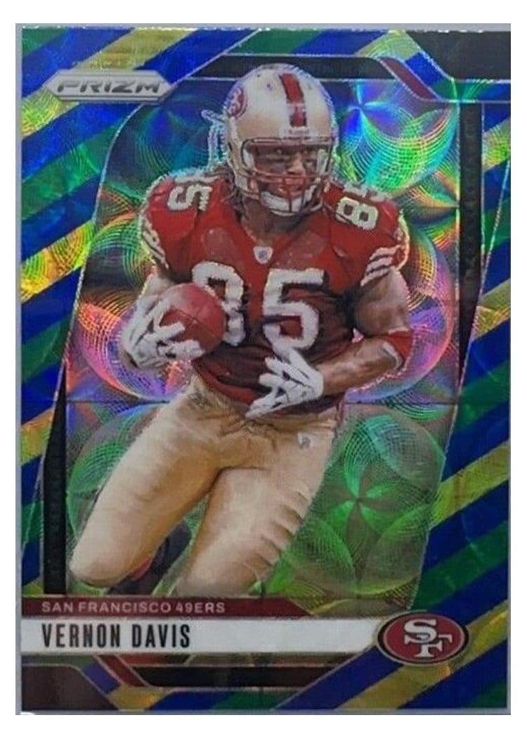 2024 Panini Prizm Base Set Vernon Davis #258 card