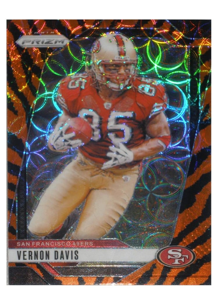 2024 Panini Prizm Base Set Vernon Davis #258 card