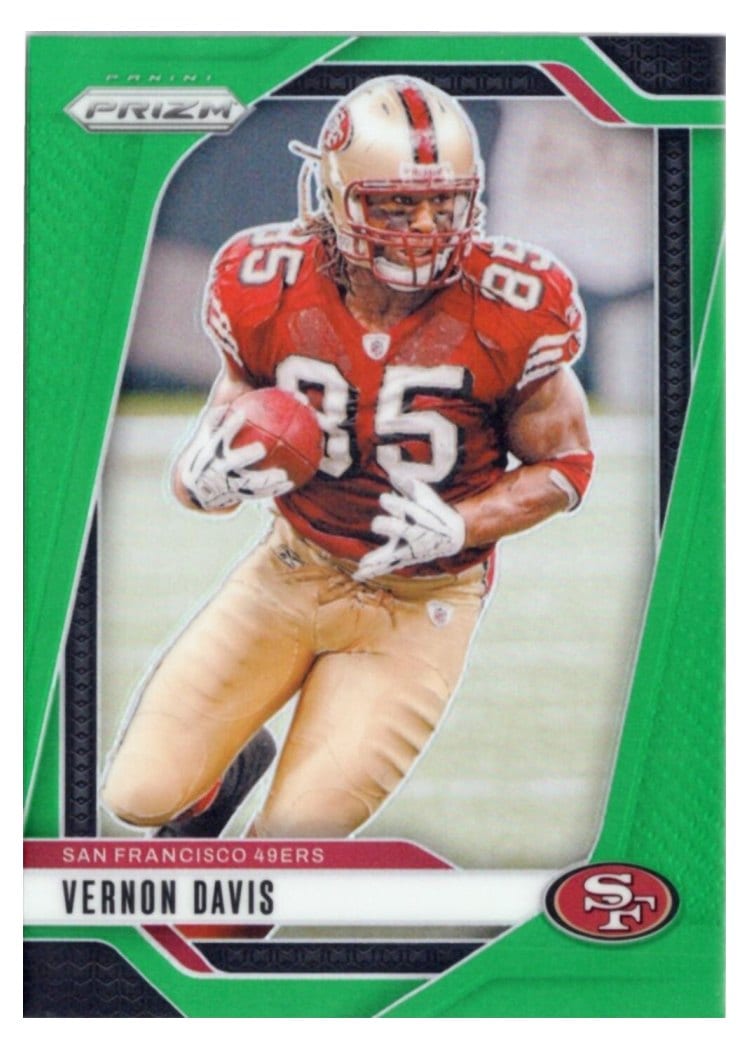 2024 Panini Prizm Base Set Vernon Davis #258 card