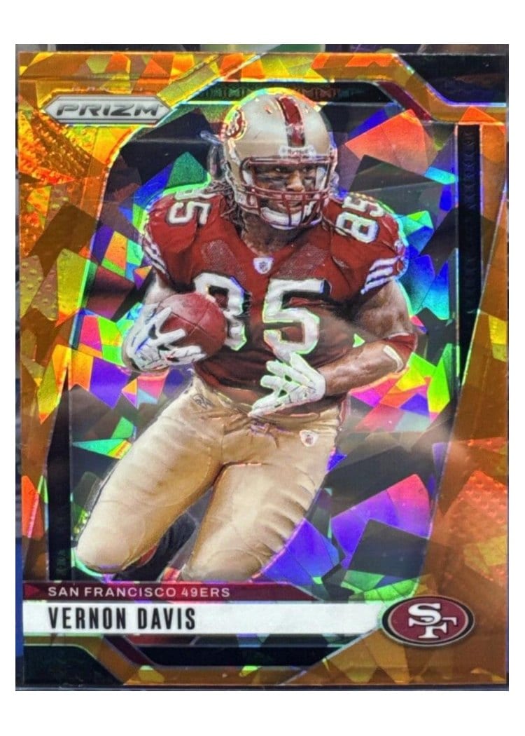 2024 Panini Prizm Base Set Vernon Davis #258 card