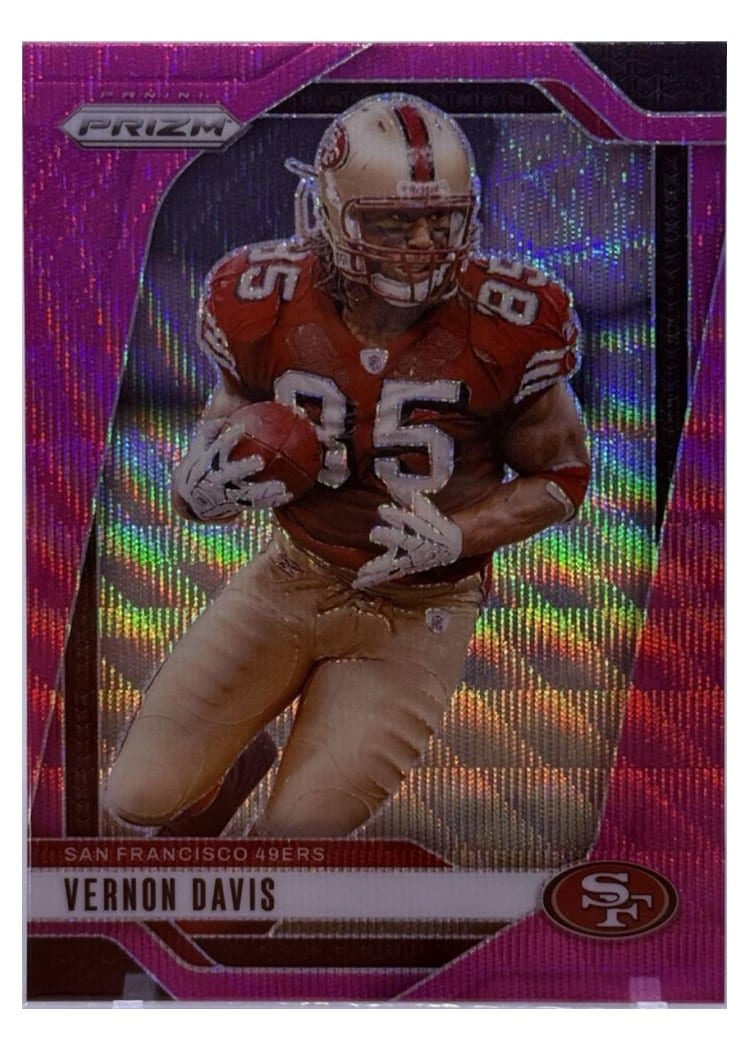 2024 Panini Prizm Base Set Vernon Davis #258 card