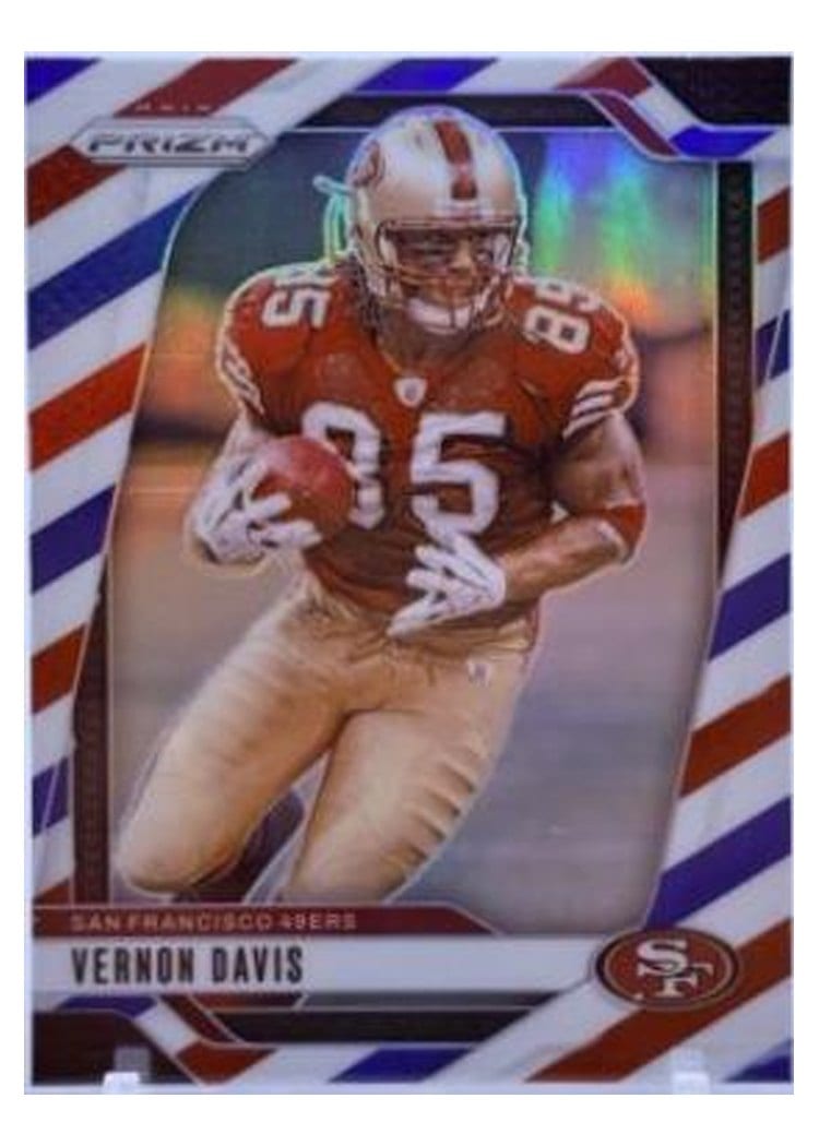 2024 Panini Prizm Base Set Vernon Davis #258 card