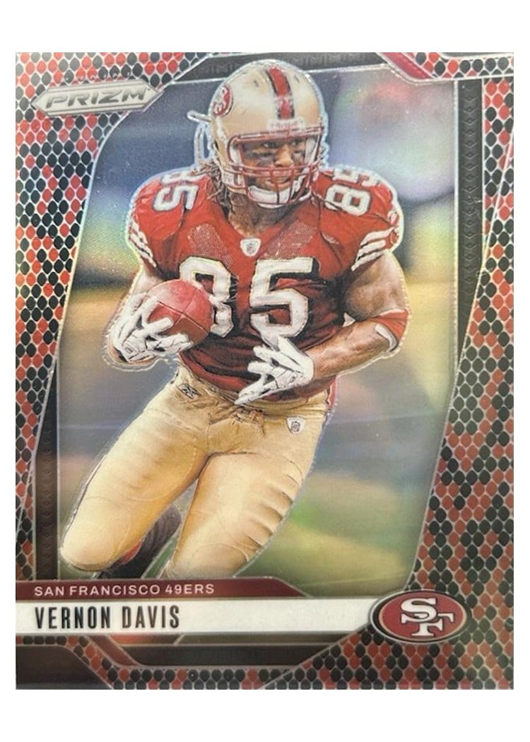 2024 Panini Prizm Base Set Vernon Davis #258 card