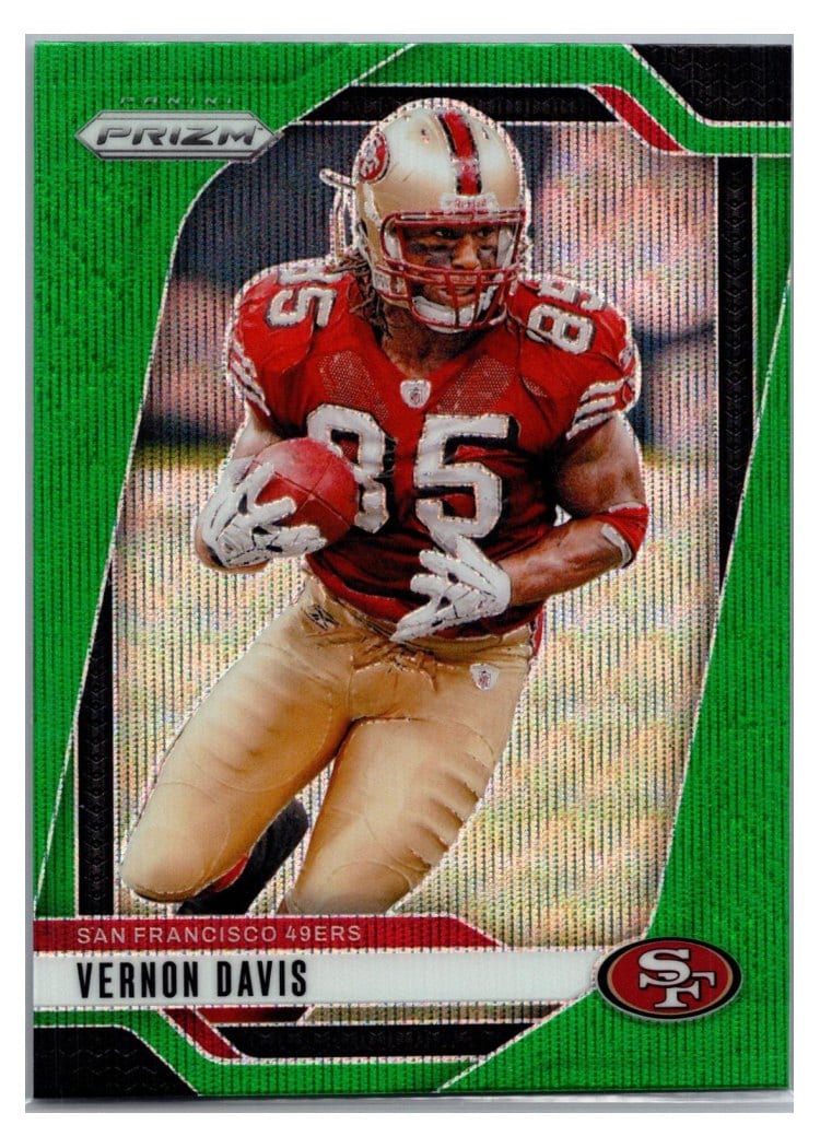 2024 Panini Prizm Base Set Vernon Davis #258 card