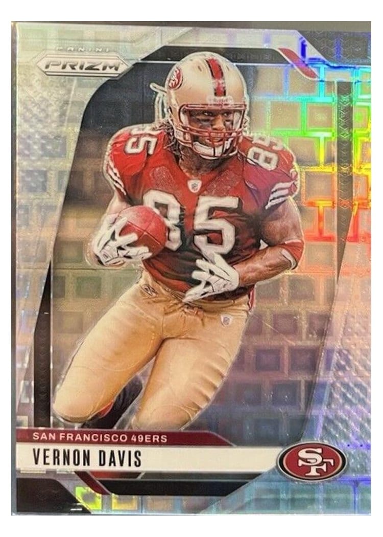 2024 Panini Prizm Base Set Vernon Davis #258 card