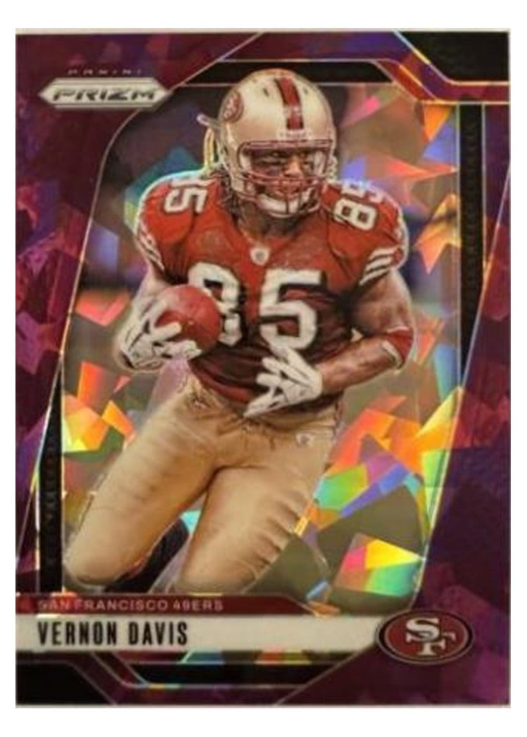 2024 Panini Prizm Base Set Vernon Davis #258 card