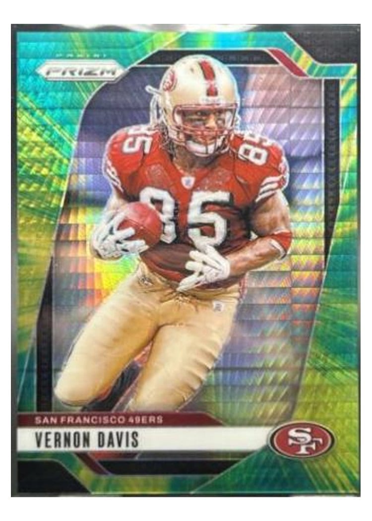 2024 Panini Prizm Base Set Vernon Davis #258 card