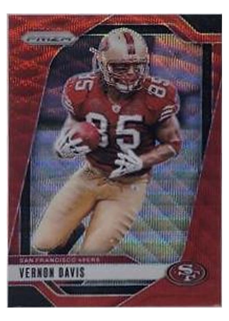 2024 Panini Prizm Base Set Vernon Davis #258 card