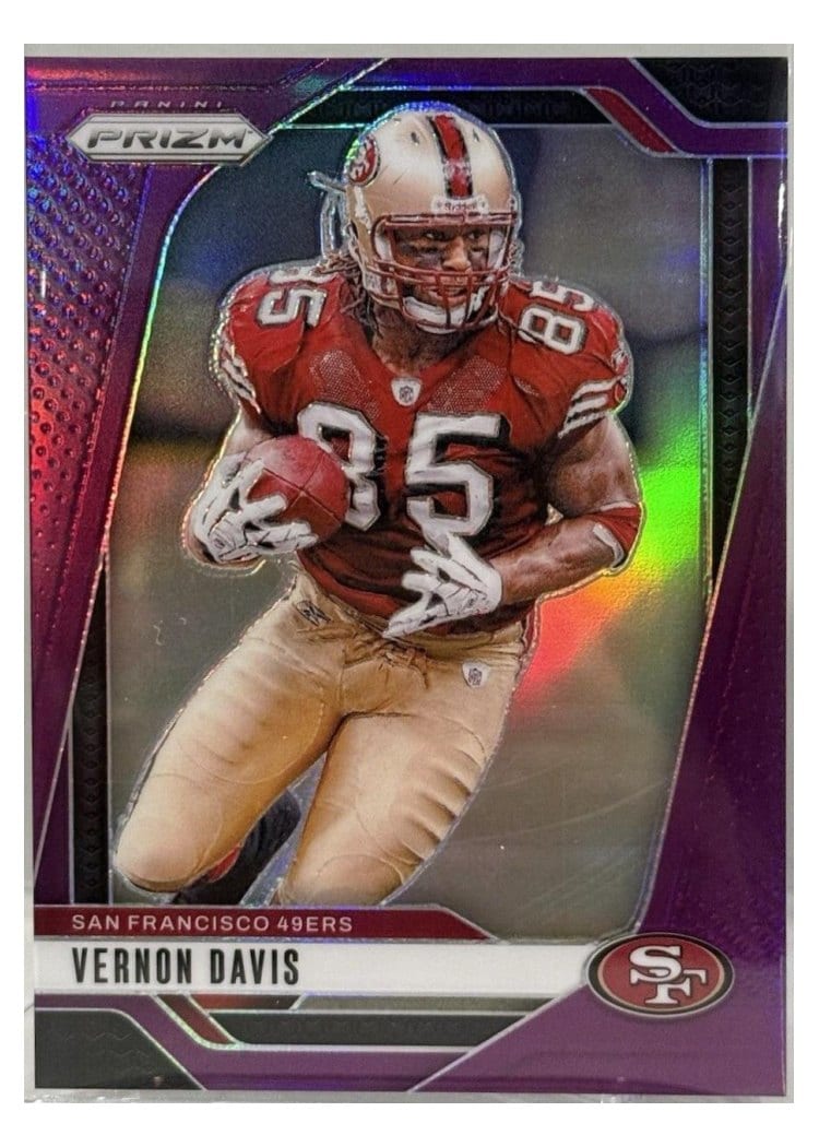 2024 Panini Prizm Base Set Vernon Davis #258 card