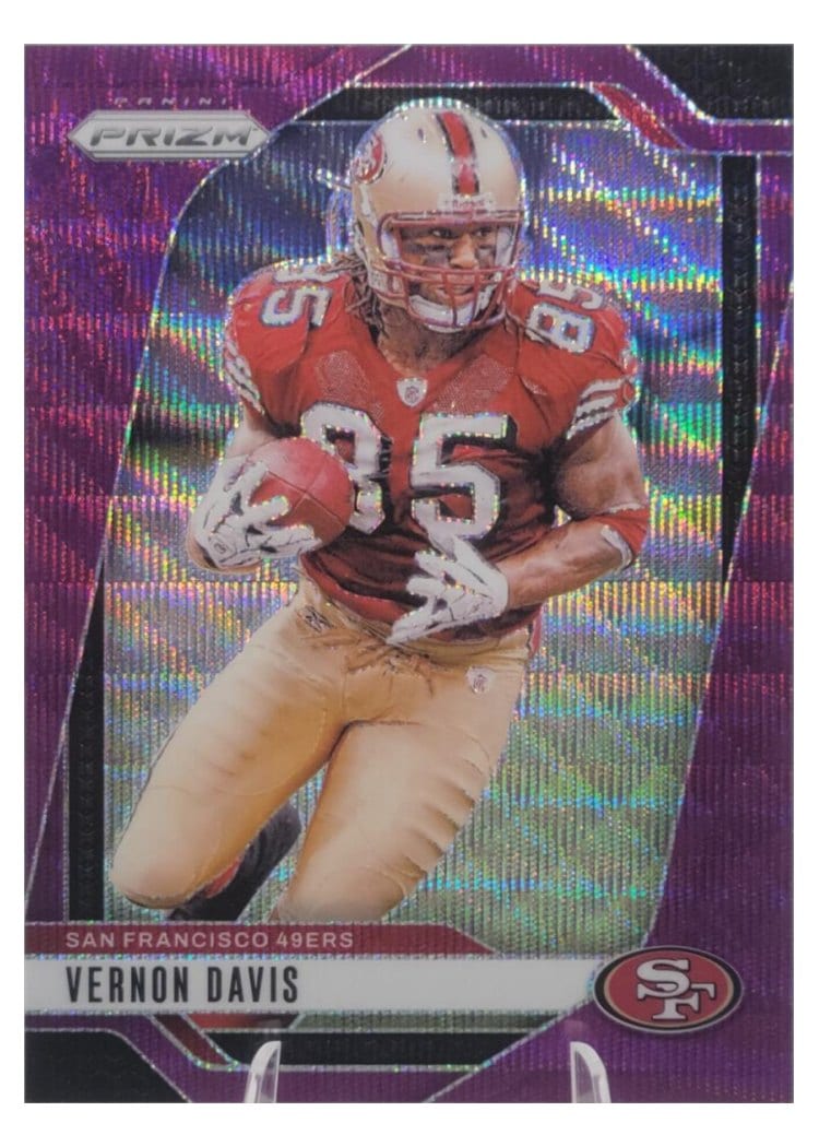 2024 Panini Prizm Base Set Vernon Davis #258 card
