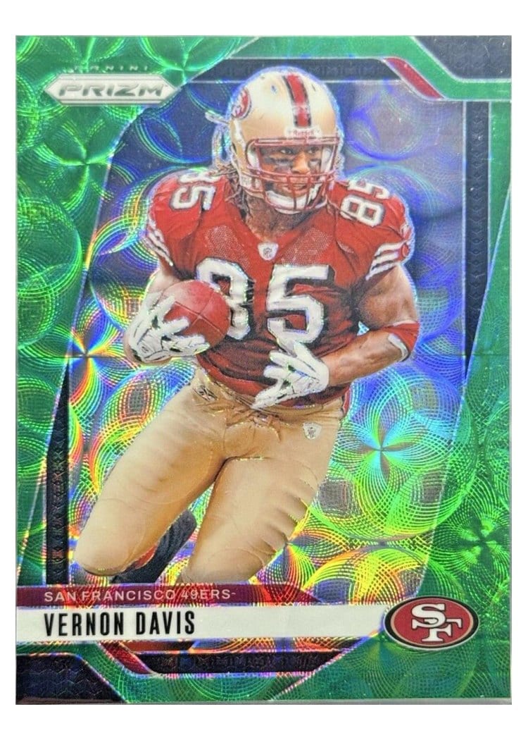 2024 Panini Prizm Base Set Vernon Davis #258 card