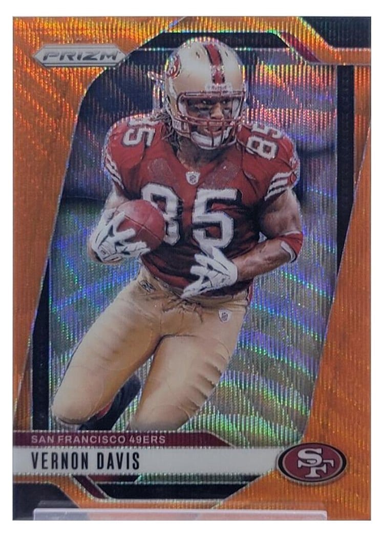 2024 Panini Prizm Base Set Vernon Davis #258 card