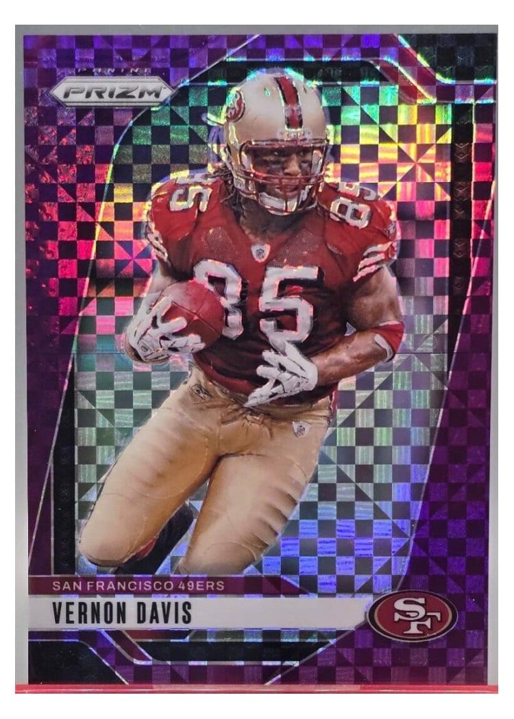 2024 Panini Prizm Base Set Vernon Davis #258 card