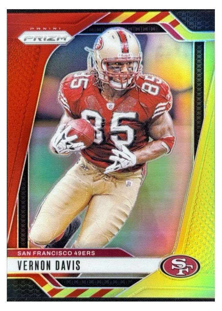 2024 Panini Prizm Base Set Vernon Davis #258 card