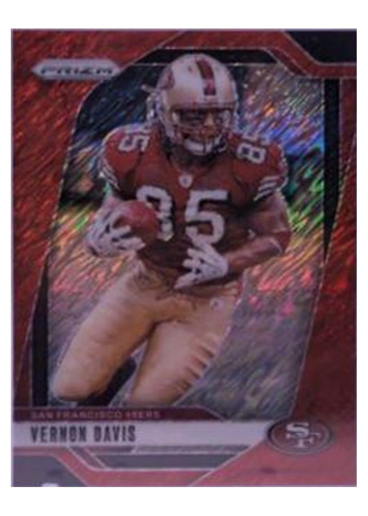 2024 Panini Prizm Base Set Vernon Davis #258 card