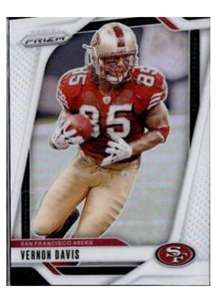 2024 Panini Prizm Base Set Vernon Davis #258 card