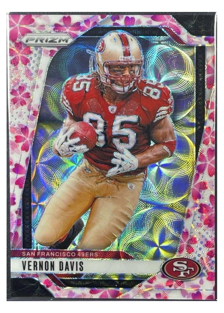 2024 Panini Prizm Base Set Vernon Davis #258 card