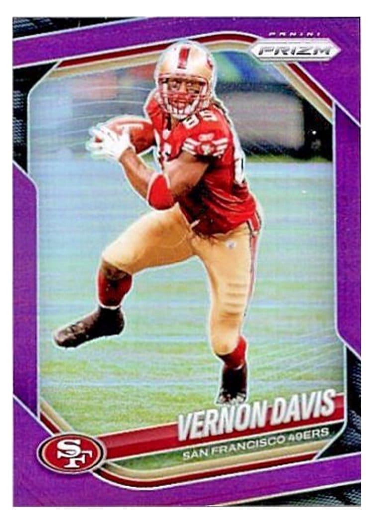 2025 Panini Prizm Base Set Vernon Davis #39 card