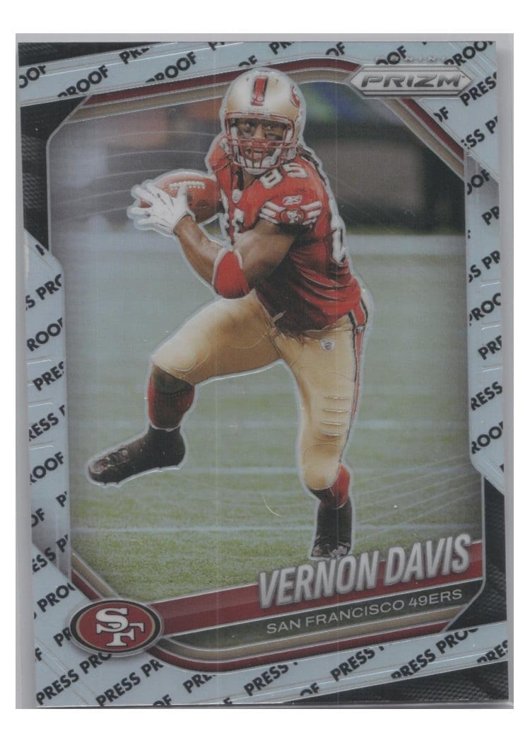 2025 Panini Prizm Base Set Vernon Davis #39 card