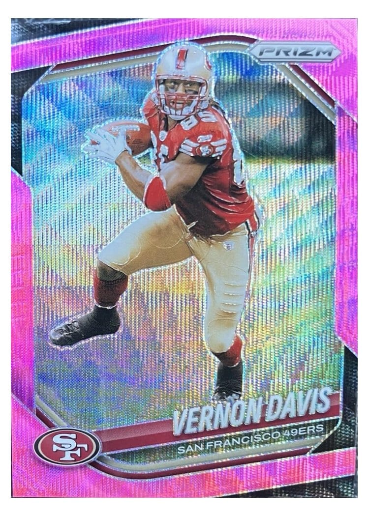 2025 Panini Prizm Base Set Vernon Davis #39 card
