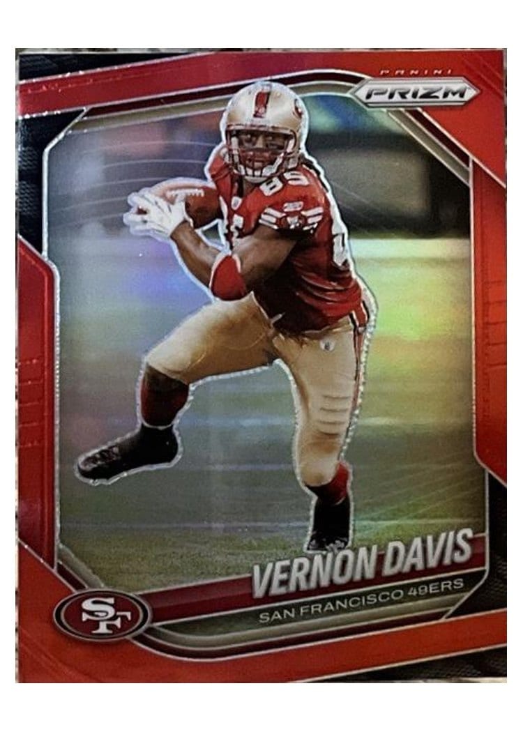 2025 Panini Prizm Base Set Vernon Davis #39 card