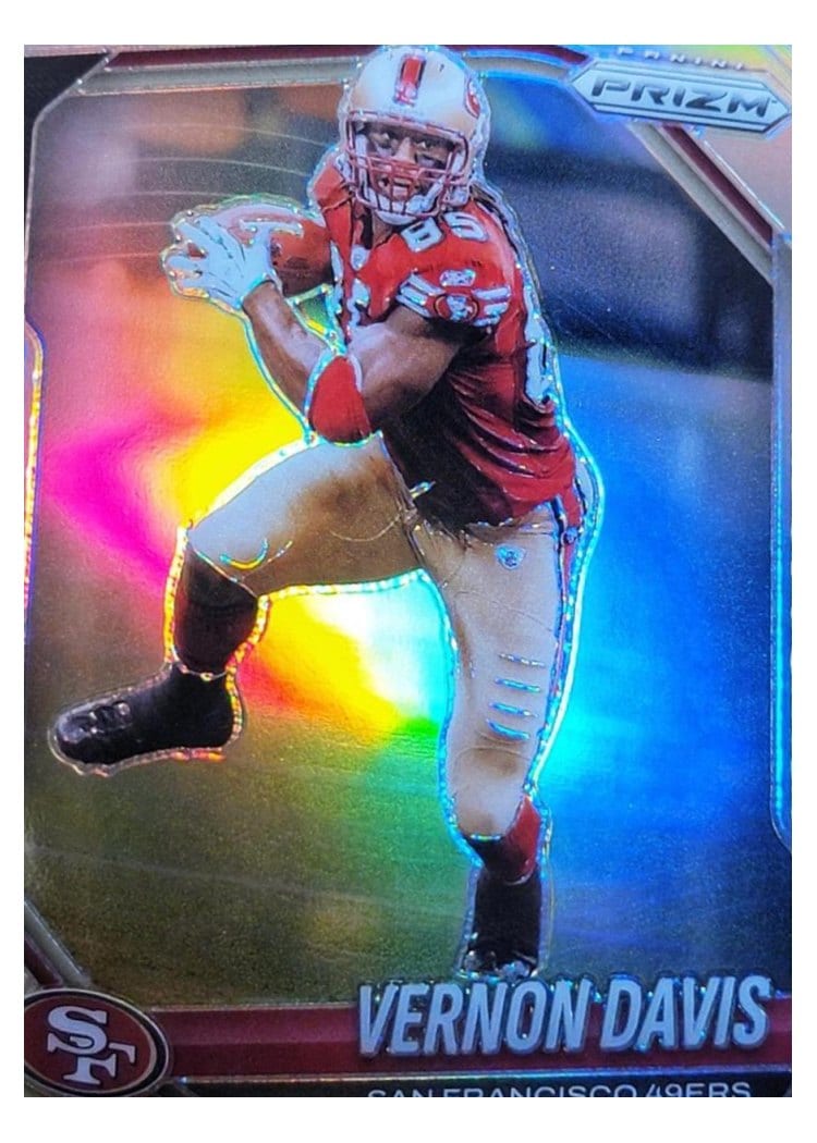 2025 Panini Prizm Base Set Vernon Davis #39 card