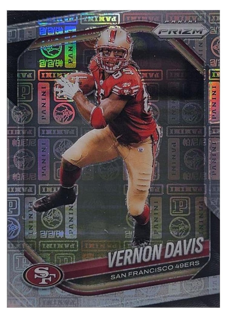 2025 Panini Prizm Base Set Vernon Davis #39 card
