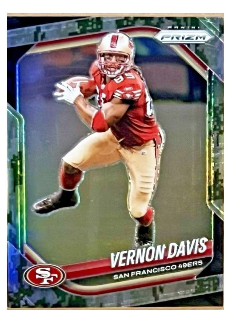 2025 Panini Prizm Base Set Vernon Davis #39 card