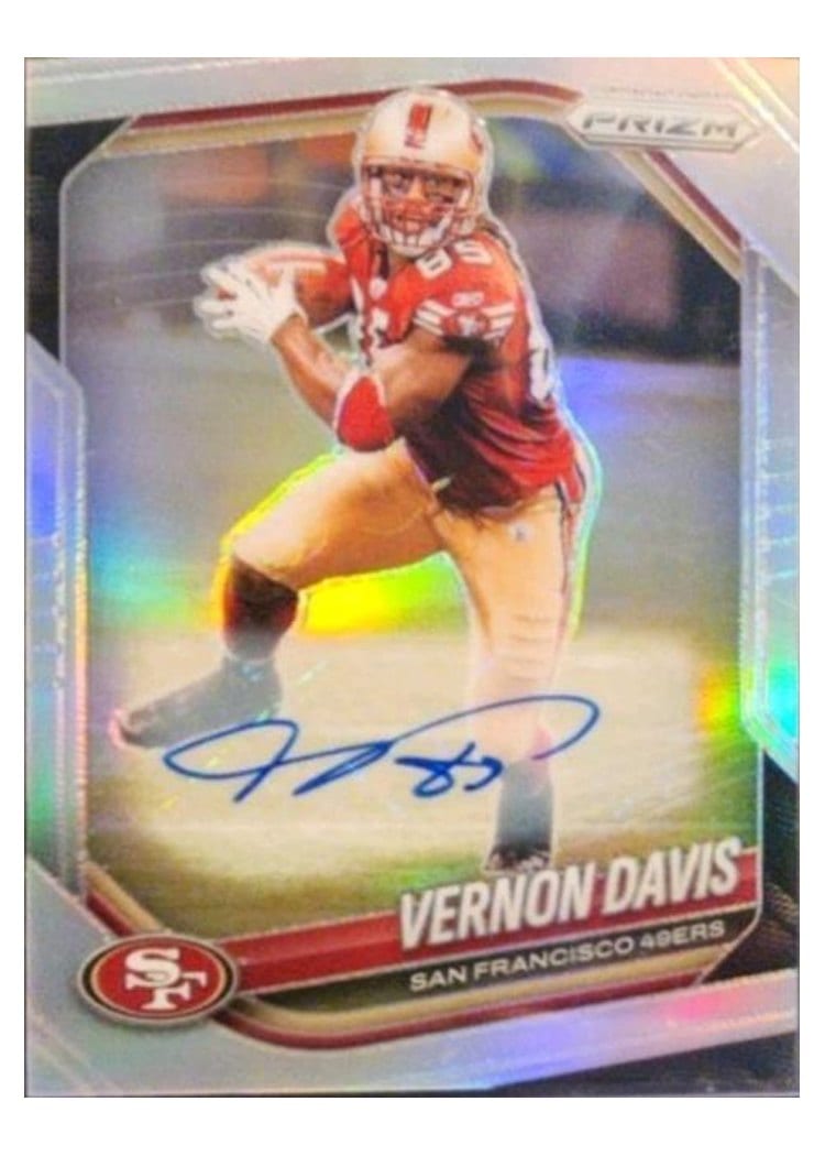 2025 Panini Prizm Base Set Vernon Davis #39 card