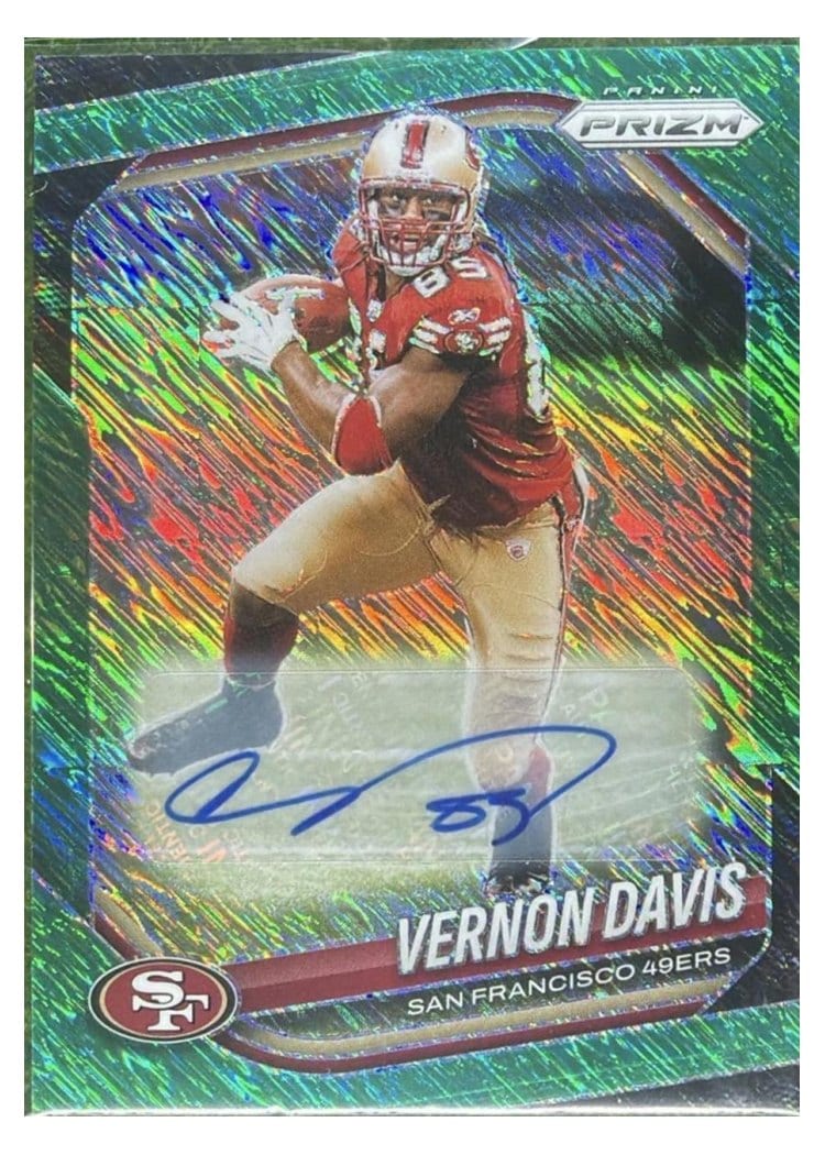 2025 Panini Prizm Base Set Vernon Davis #39 card