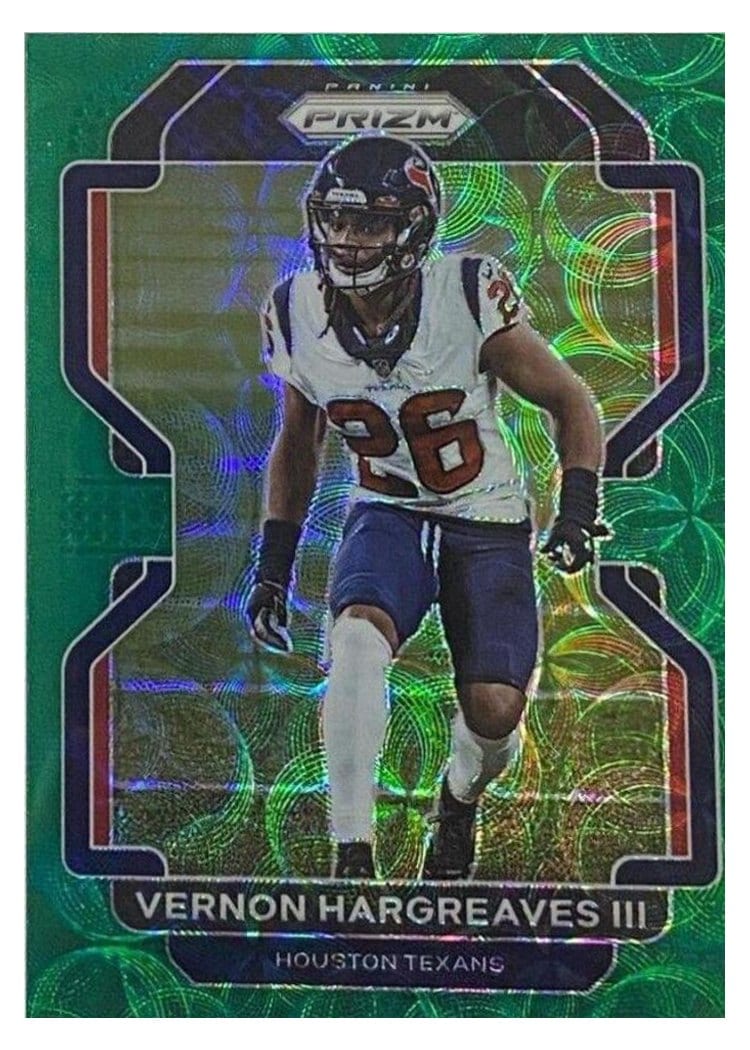 2021 Panini Prizm Base Set Vernon Hargreaves III #39 card