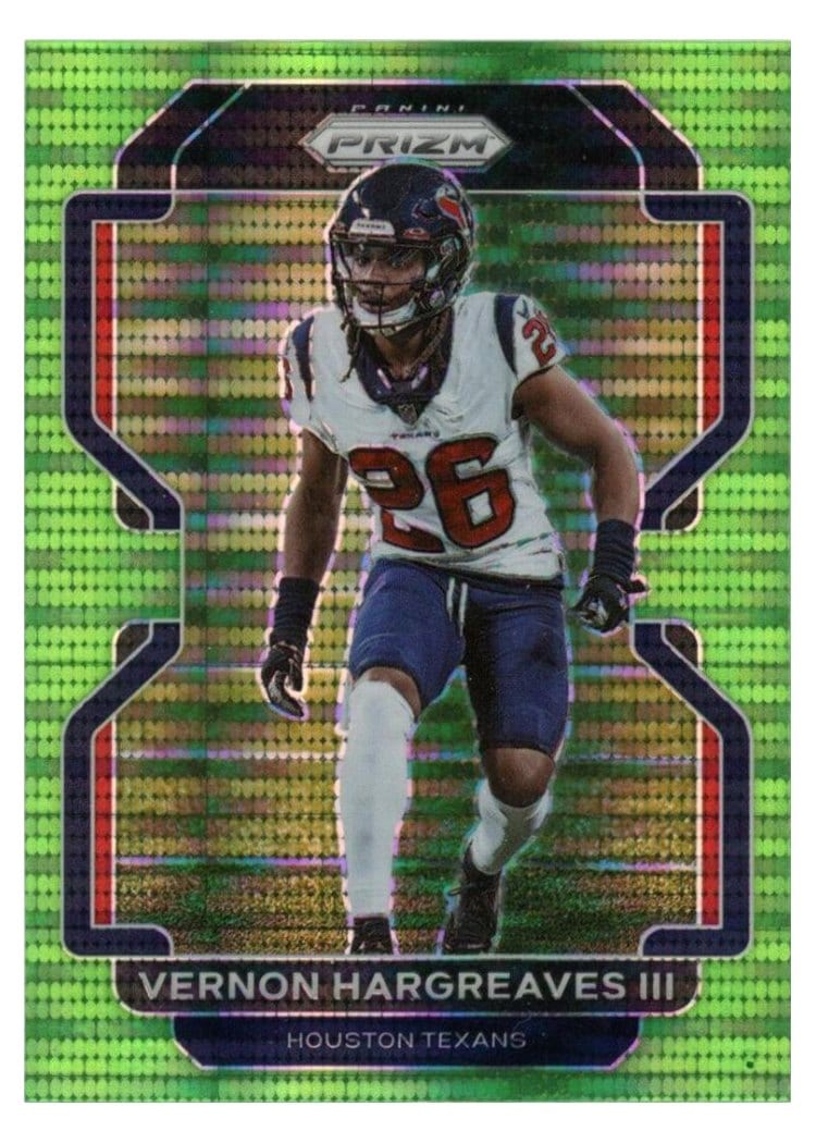 2021 Panini Prizm Base Set Vernon Hargreaves III #39 card