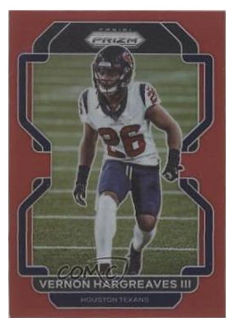 2021 Panini Prizm Base Set Vernon Hargreaves III #39 card