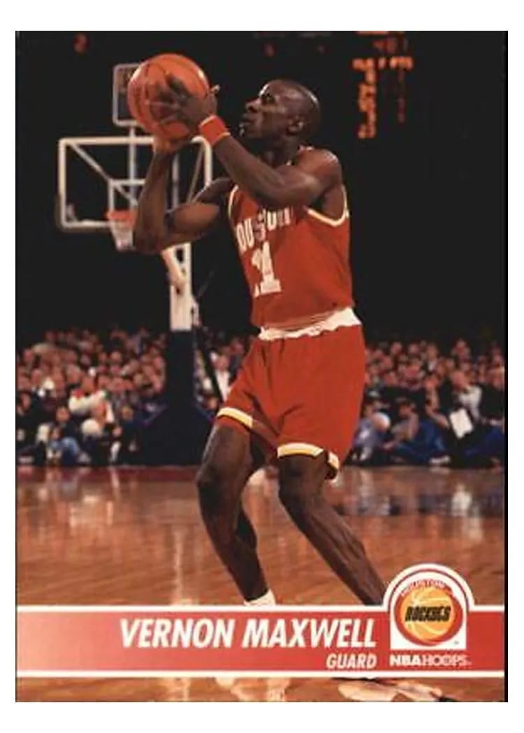 1994 Hoops Vernon Maxwell #77 card