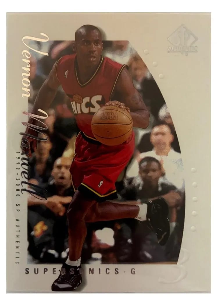 1999 SP Authentic Vernon Maxwell #78 card