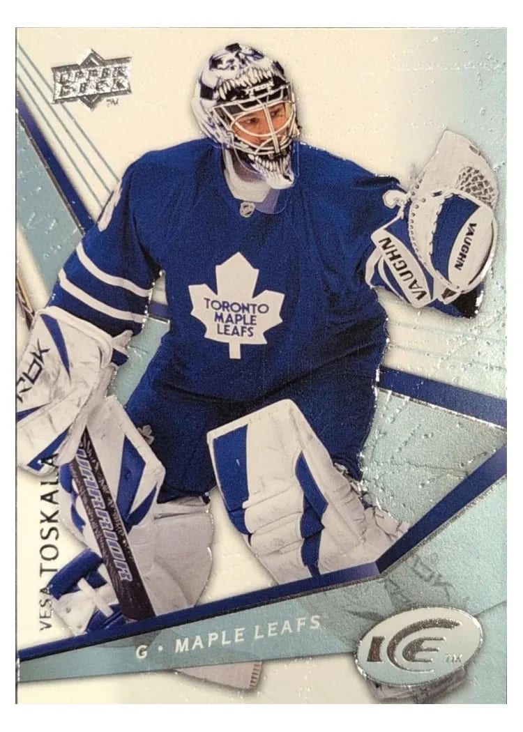 2008 Upper Deck Ice Vesa Toskala #96 card