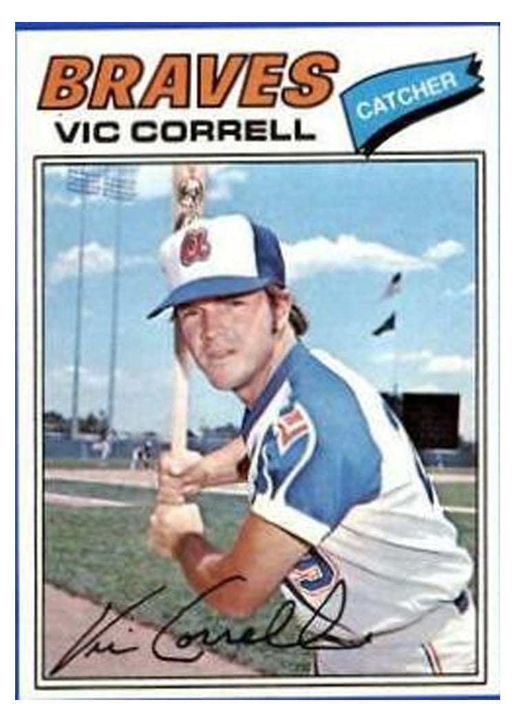 1977 Topps Vic Correll #364 card