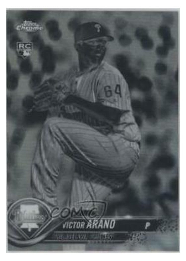 2018 Topps Chrome Base Set Victor Arano #9 card