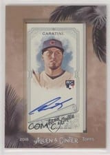 2018 Topps Allen & Ginter Framed Mini Autographs Victor Caratini #MA-VC