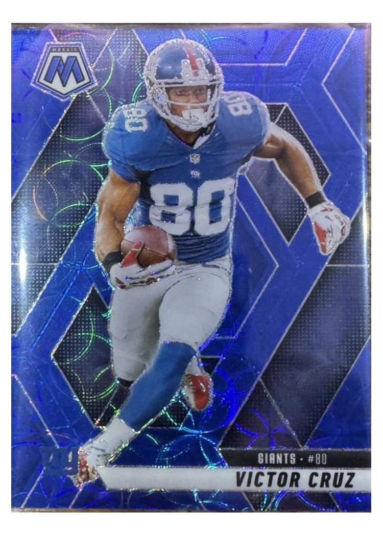 2025 Panini Mosaic Base Set Victor Cruz #123 card
