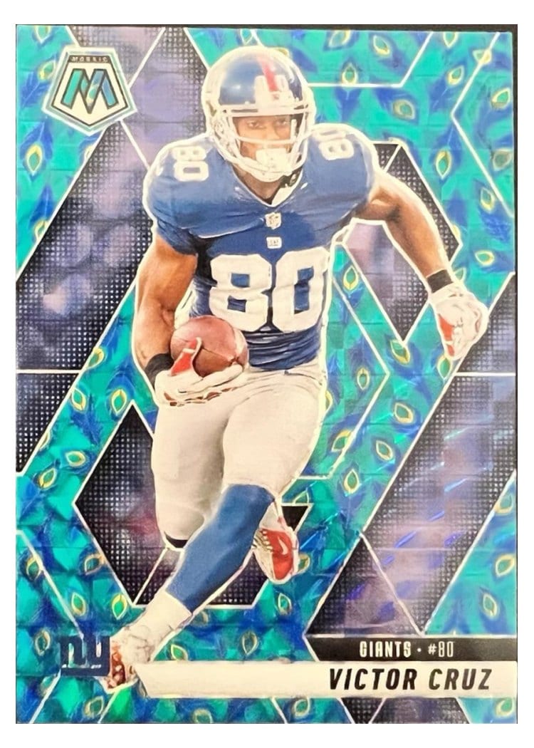 2025 Panini Mosaic Base Set Victor Cruz #123 card