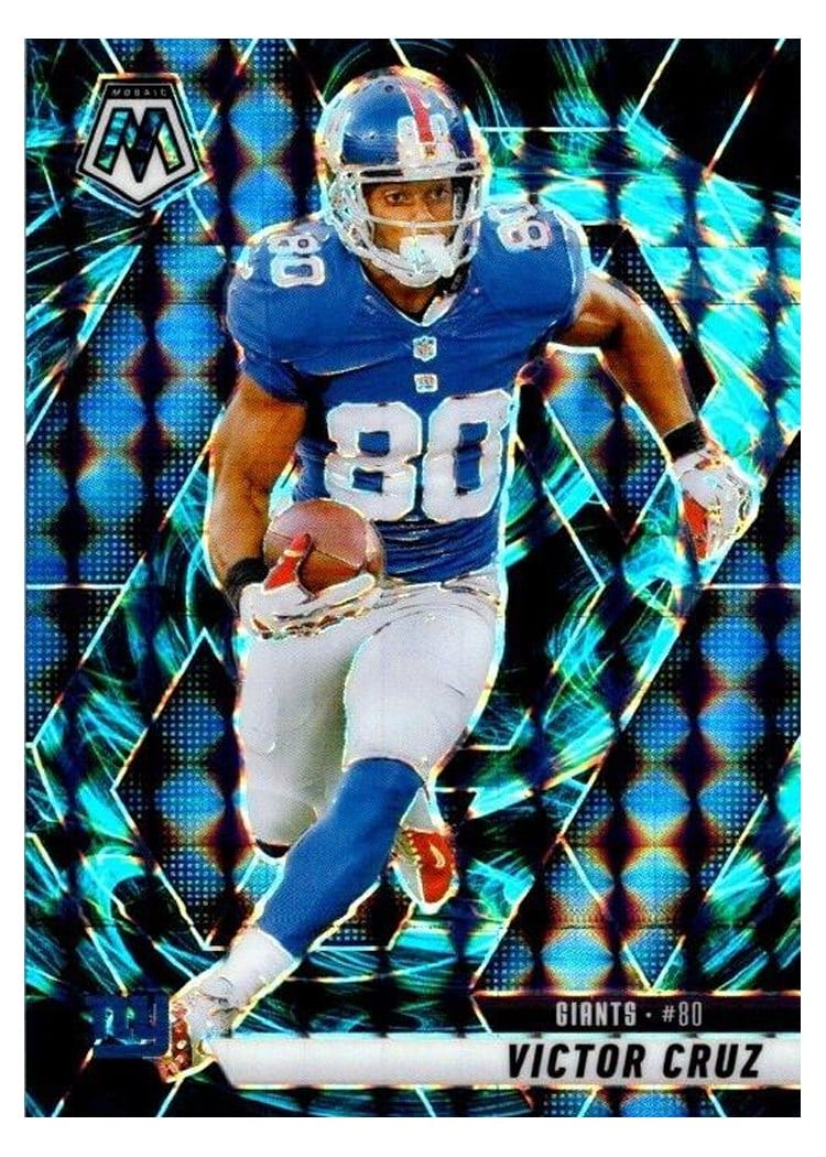 2025 Panini Mosaic Base Set Victor Cruz #123 card