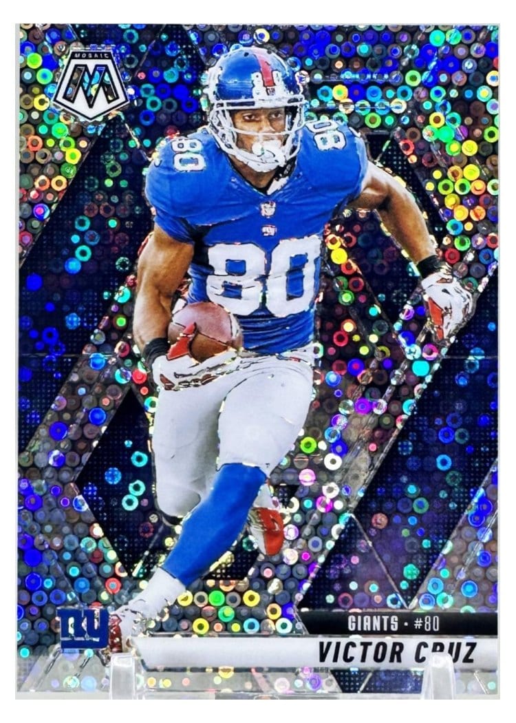 2025 Panini Mosaic Base Set Victor Cruz #123 card