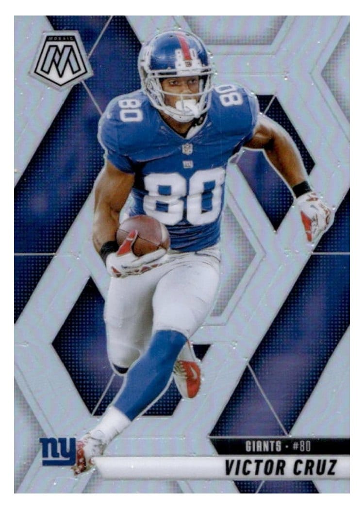 2025 Panini Mosaic Base Set Victor Cruz #123 card
